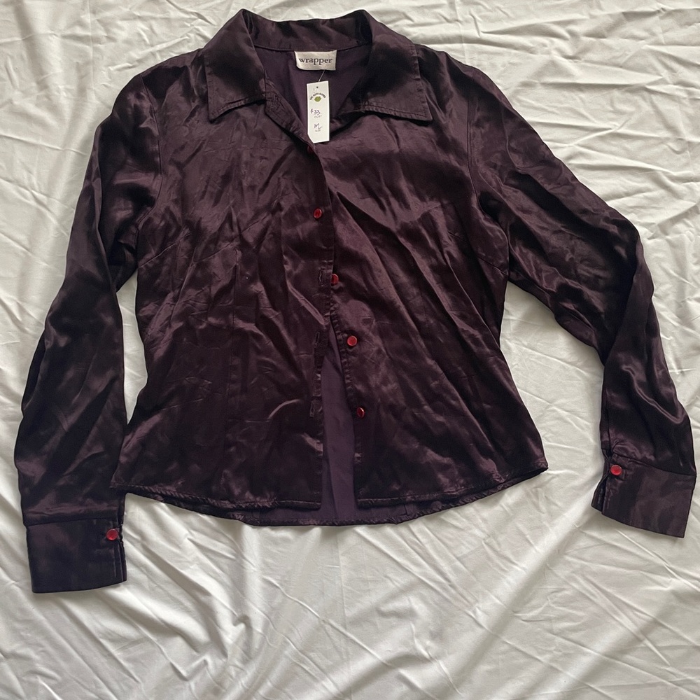 wrapper polysilk button top - Picture 2 of 5